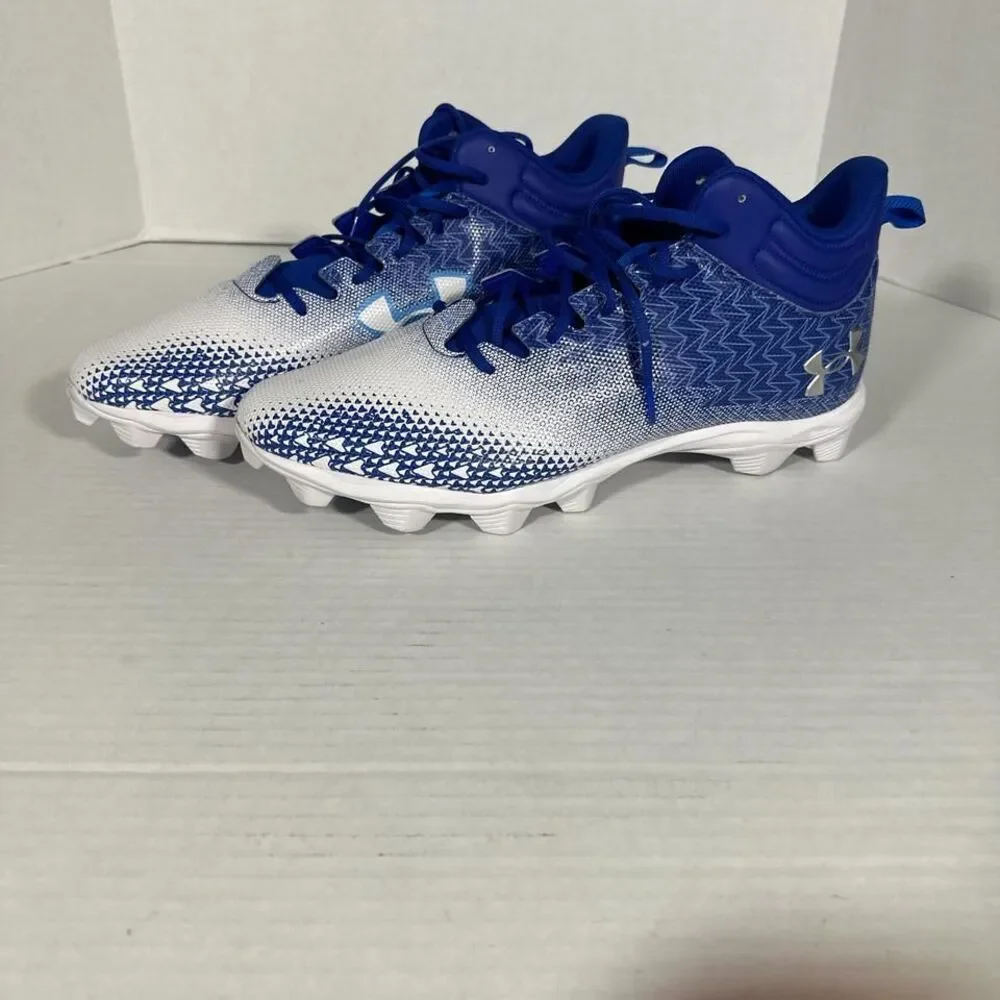 Under Armour Spotlight Franchise 3.0 RM Football Cleats S: 16 Mid-Hi 3026339-400